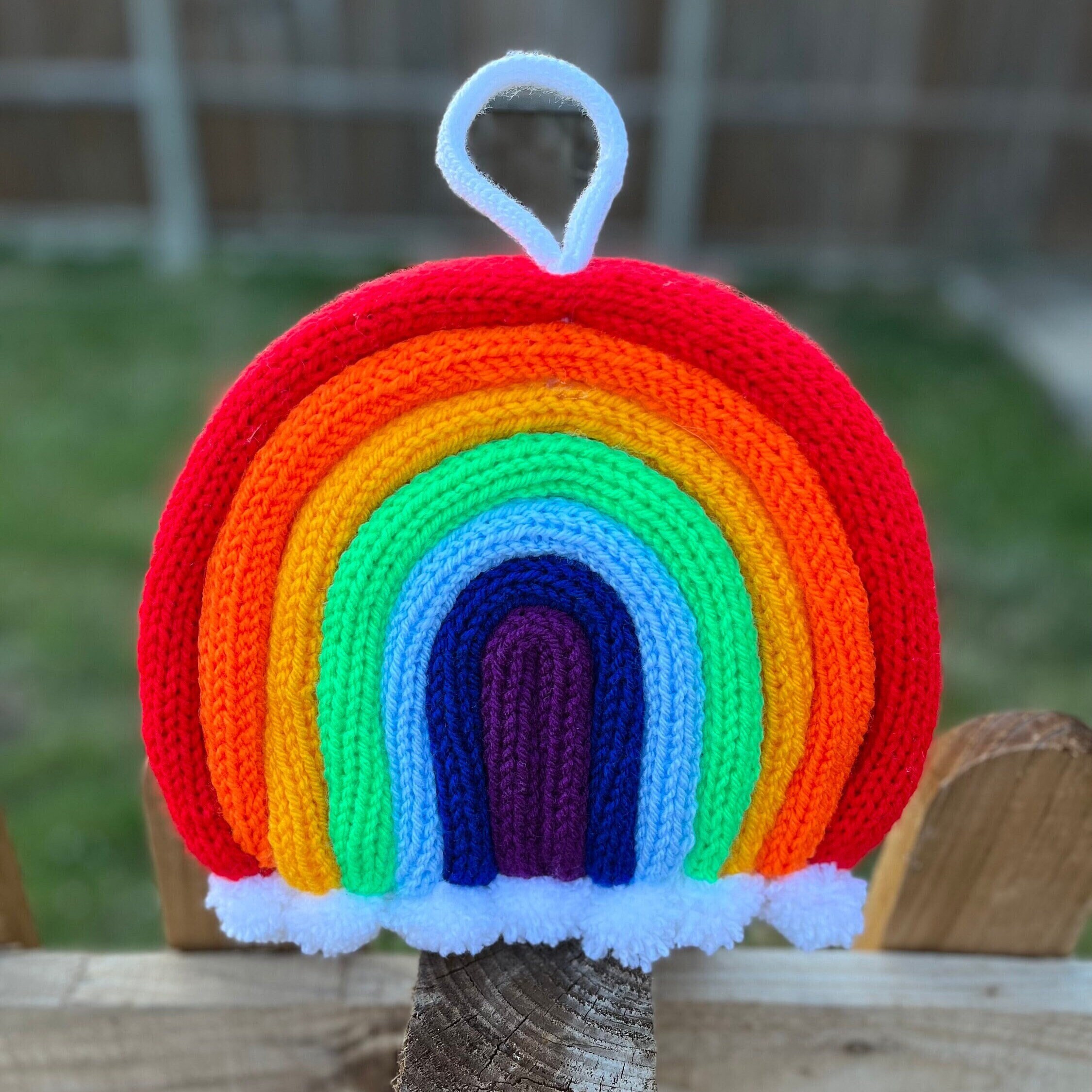 Rainbow Pattern Addi 22/sentro 22 Circular Knitting Machine 
