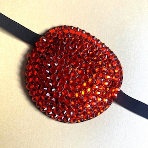 Medical Eye Patch Orange  Sparkle