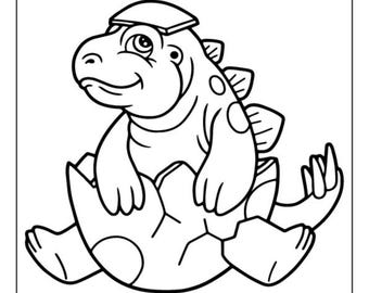 30 Easy Coloring Pages for Kids, Coloring Page Bundle Wall Art, Preschoolers Toddlers Coloring Book, Digital Download Simple Coloring Pages
