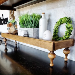 Mantel Tray | Above Fireplace Mantel Decor | Primitive Mantel ...