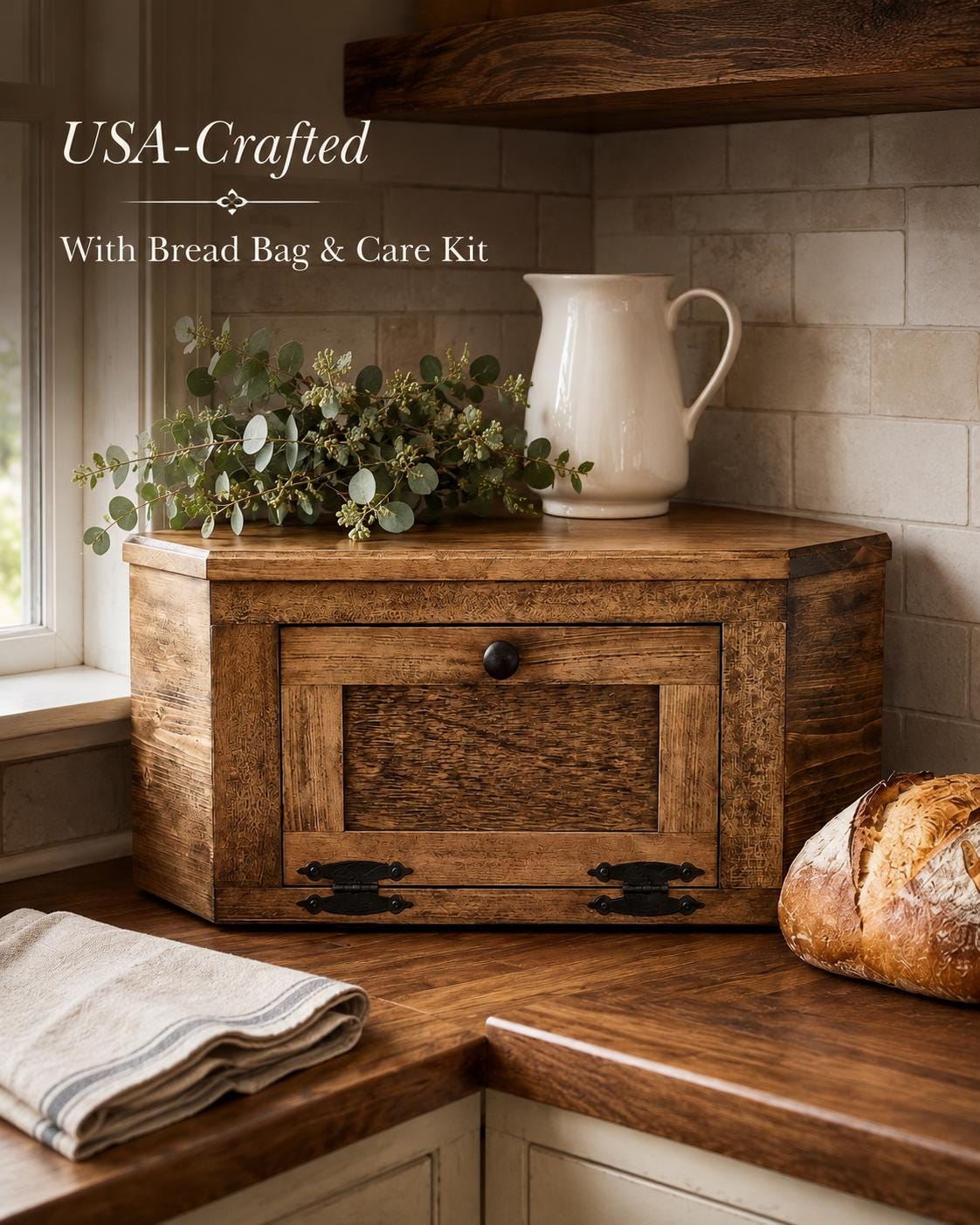 Vintage Breadbox - Etsy