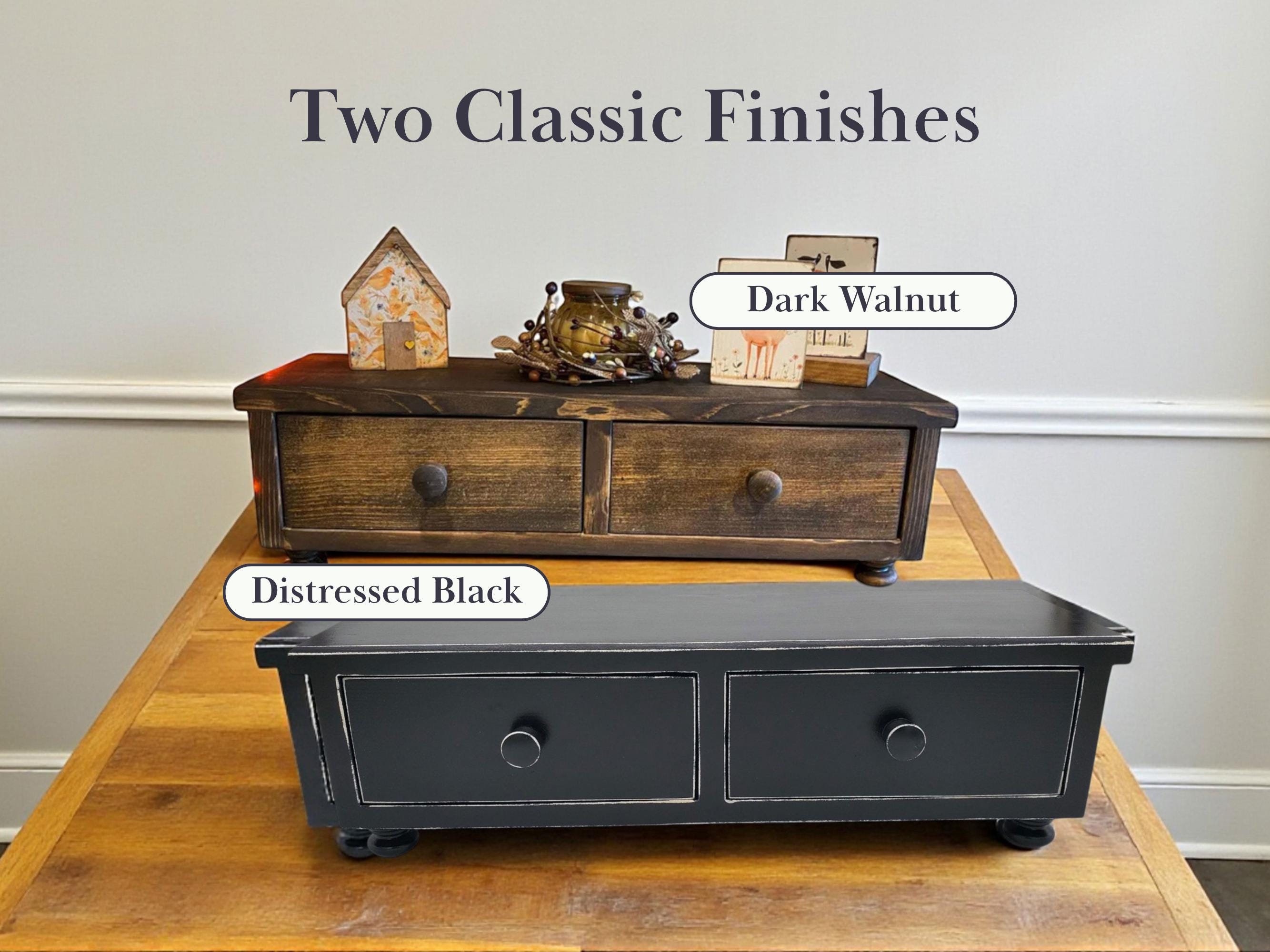 Primitive Farmhouse Countertop Kitchen Storage Cabinet |rustic Kitchen ...