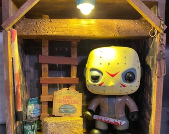 Friday the 13th Funko Jason Vorhees’ Crystal Lake Diorama (Please read description in full).  Funko Pop is NOT included.