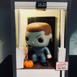Michael Myers STRODE House Diorama with LED (Funko Pop Display)