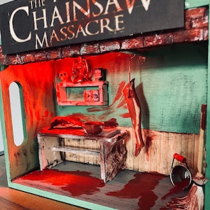 Funko Leatherface Diorama (Please Read Description in Full). Funko Pop is NOT included.