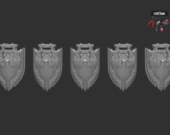 Knight Marine's Energy Shield Conversion Bits [No Arm] (x5)