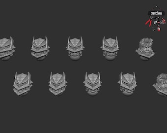 Demon Slayer Helm Bits (x10)
