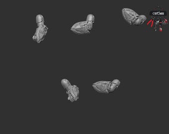 Knight Marine's Energy Shield Conversion Bits (x5)