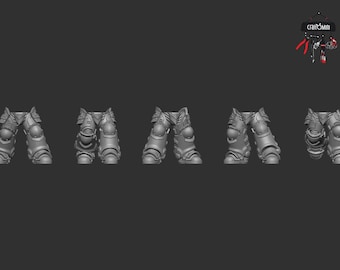 Knight Marine's Armor Type 1 Chausses Conversion Bits (x5)