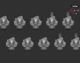 Iron Breaker Helmet type 2 Conversion Bits (x10)