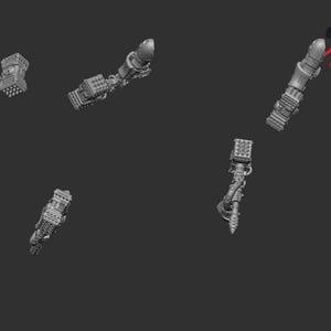 Knight Marines Light Power Hammer typ 2 konverteringsbits (x5)