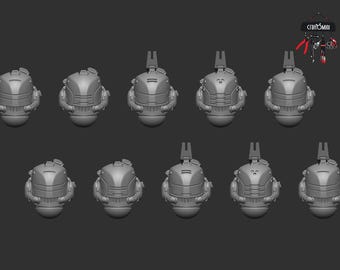 Iron Breaker Helmet type 1 Conversion Bits (x10)