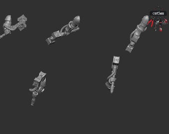 Puntas de conversión para martillo ligero tipo 2 de Knight Marine (x5)