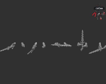 Knight Marine's Heatwave Blade Conversion Bits (x5)
