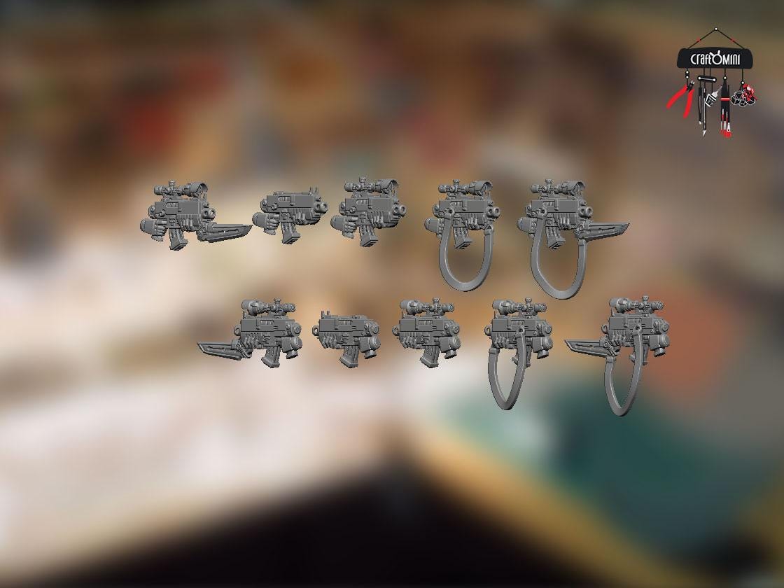 Assault Rifle Knight Knight Marine's Assault Rifle Conversion Bits (x10) - Etsy