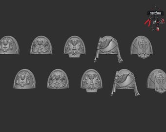 Crimson Raider’s Pauldron Type 1 Conversion Bits (x10)