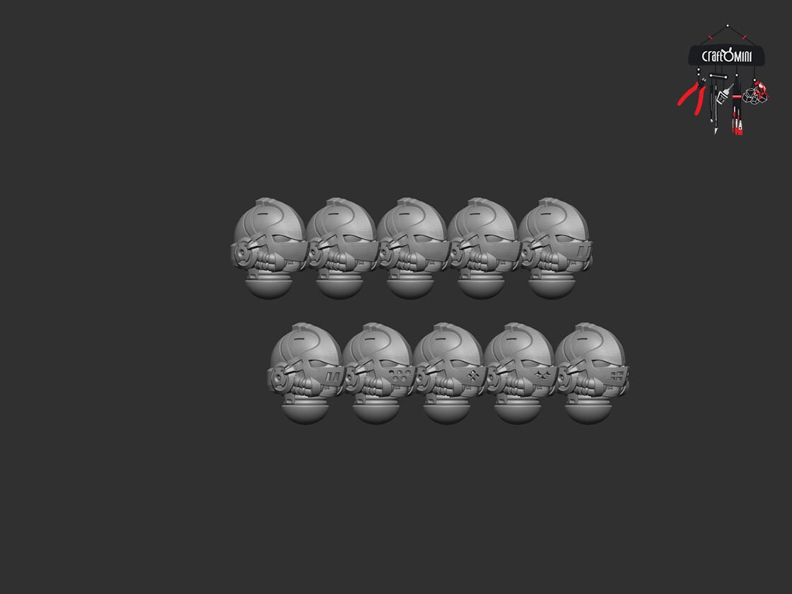 Knight Marine Helmet Type 3 Variants X10 Etsy