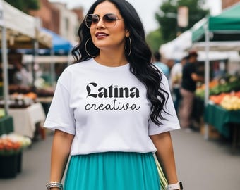 Latina Creativa Tee with Dark Font