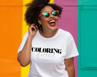 COLORING Queen Signature Tee