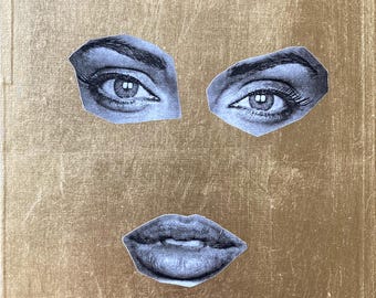 Angelina Jolie Gold Art | Matt Youth Rogue Collection