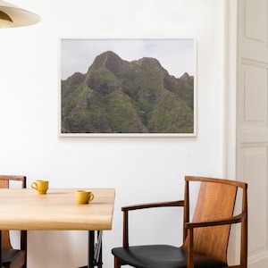 Koolau Mountains Oahu Hawaii Photo, Oahu Hawaii Digital Wall Art, Hawaii Digital Download