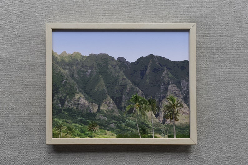Koolau Oahu Poster Oahu Hawaii Poster Digital Wall Art Etsy