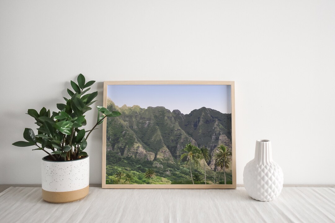 Koolau Oahu Poster Oahu Hawaii Poster Digital Wall Art Etsy