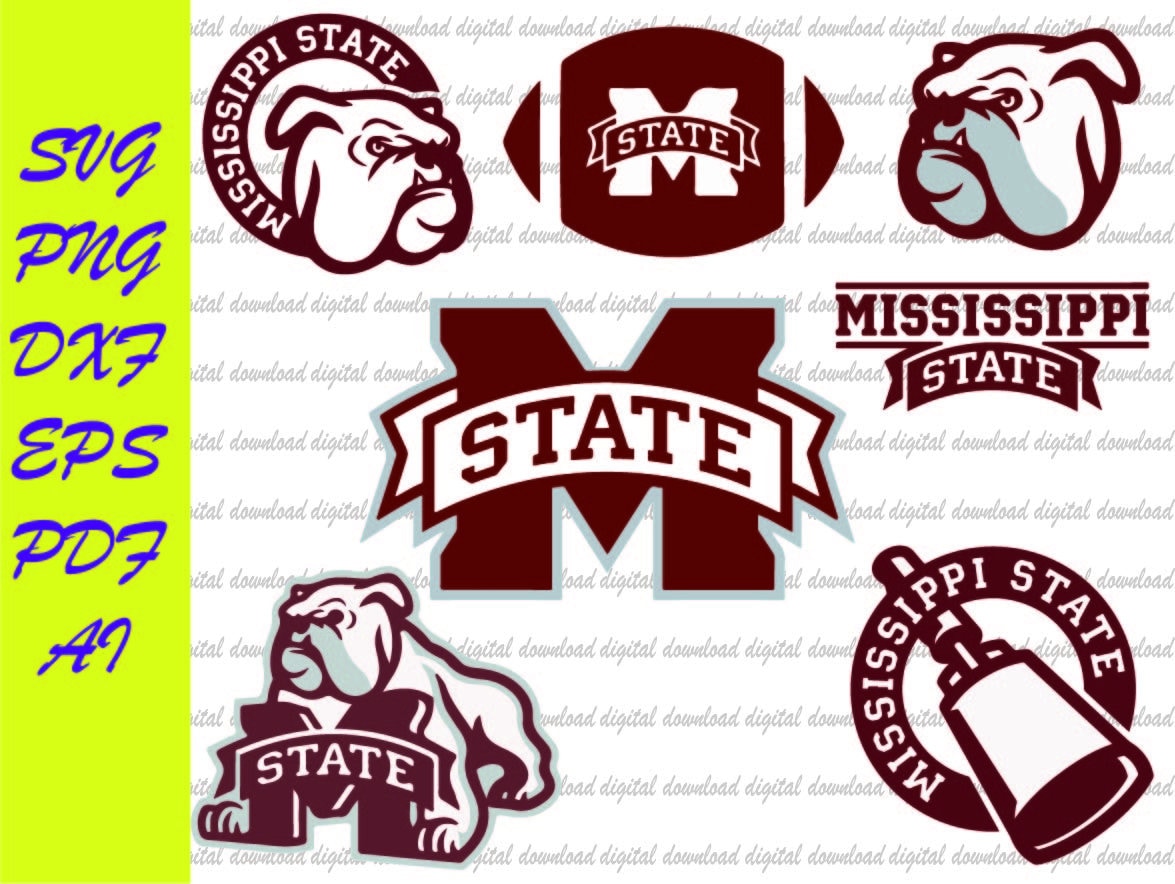 Mississippi State University Personalized Emblemclass of SVG Etsy