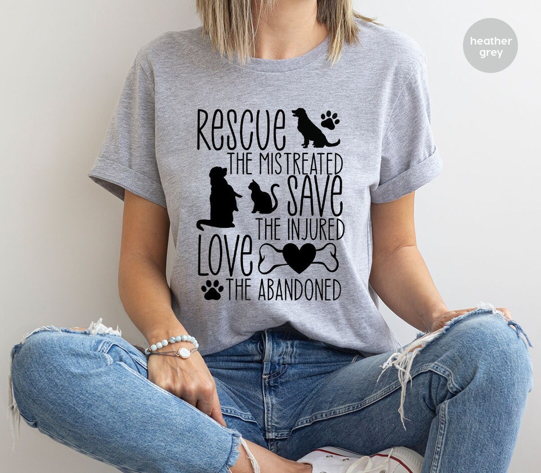 Save Animals Shirts, Animal Rescue Shirts, Animal Rights T Shirt