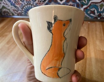 Small fox mug
