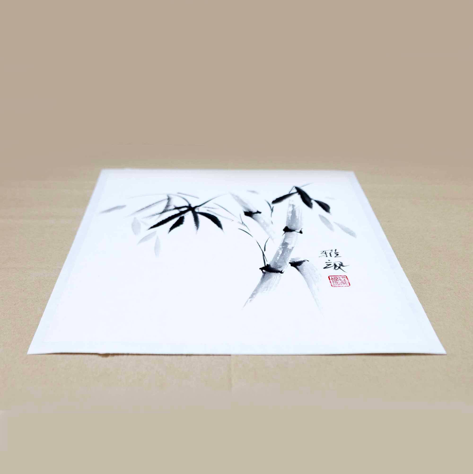 Portapenne In Bambù Vintage Con Decorazioni - Per Scrivania, Ufficio E Casa - Foto 4