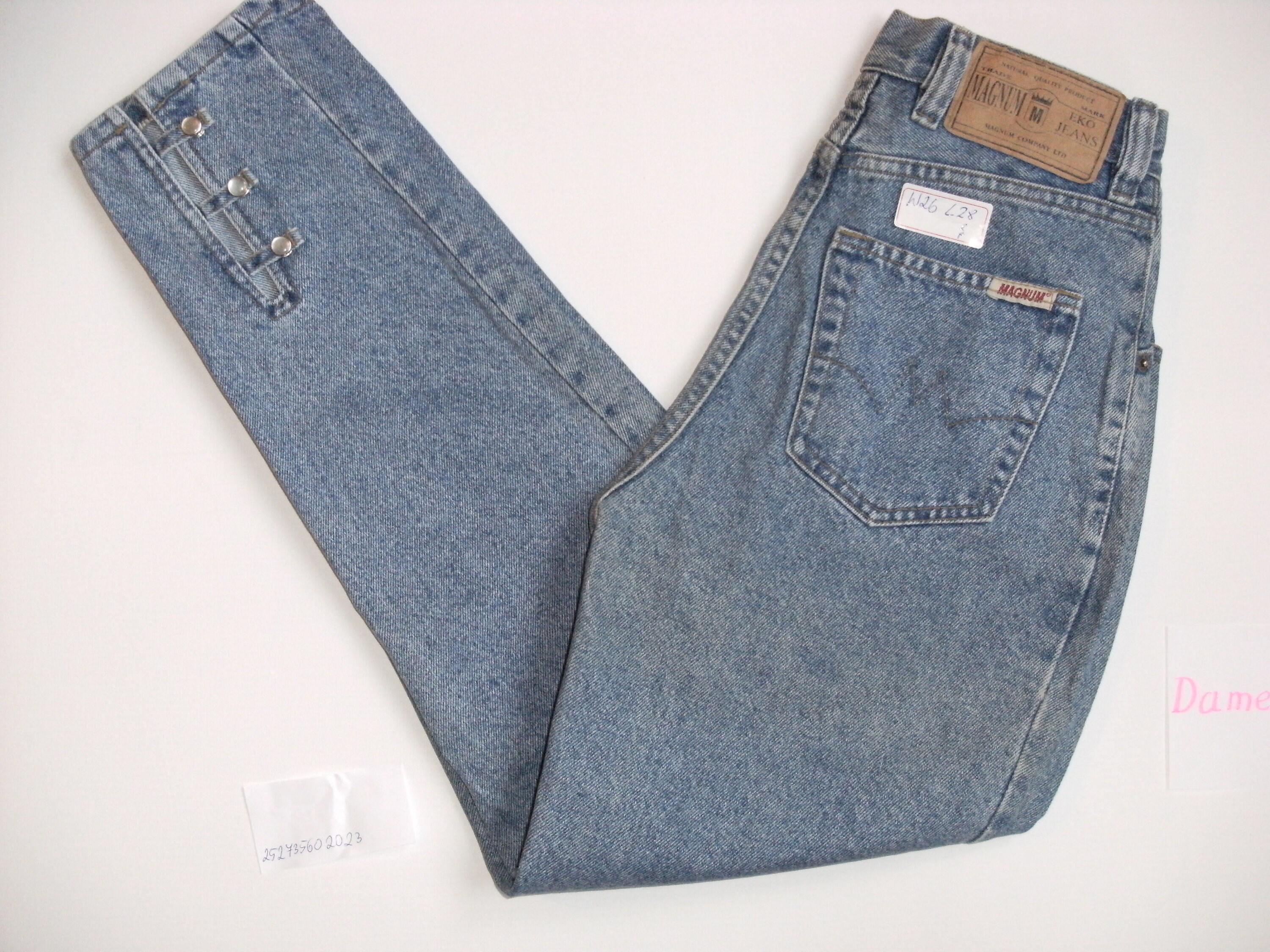 Size W24 29L Never Worn by the Eighties MAGNUM Curvy Girls Women s