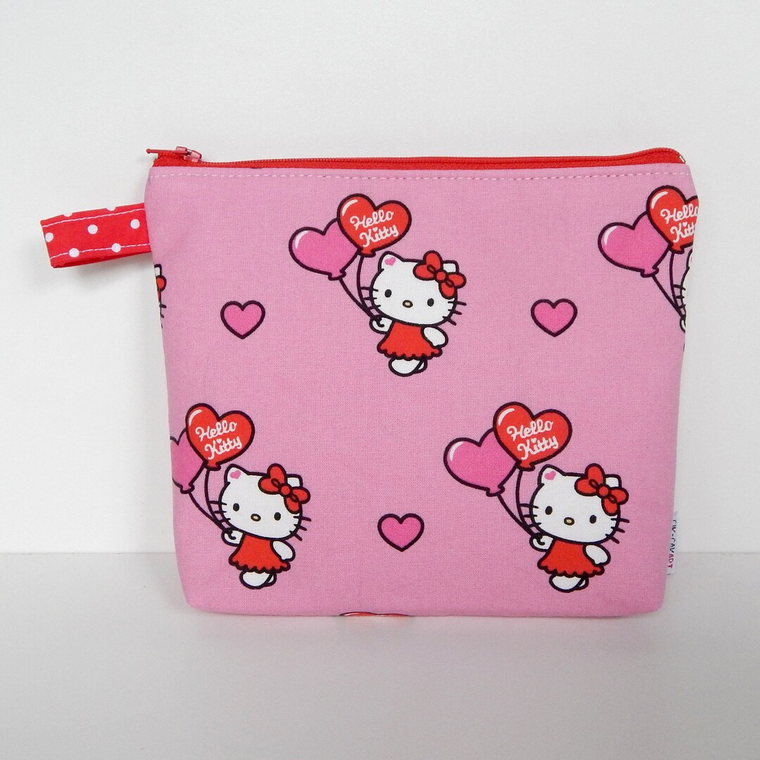 Cat Toiletry Bag Hello Kitty Pink Cosmetic Bag Christmas Etsy Australia