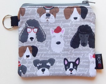 Dog Coin Purse – Handmade Zipper Wallet for Pet Lovers