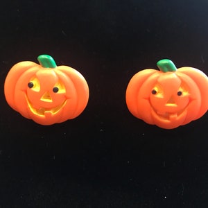 Vintage Jack-O-Lantern Post Earrings