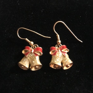 Vintage Holiday Bells Earrings
