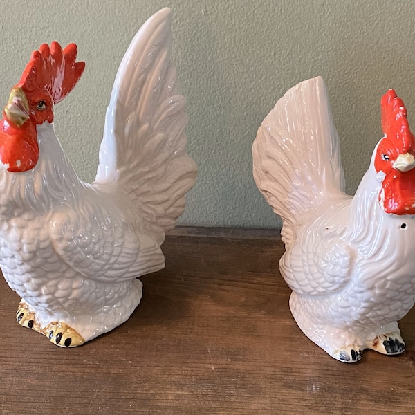 Antique Salt and Pepper Shakers Made in Japan Etsy