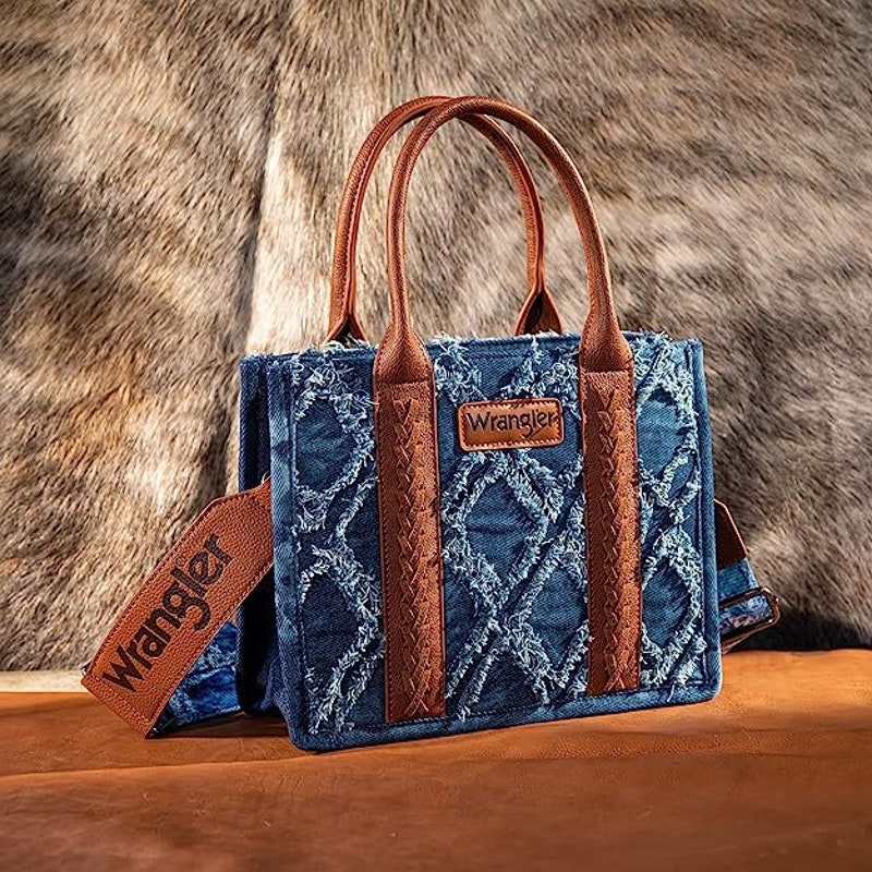 Wrangler Canvas Tote - Jean (WG142-2002JN)