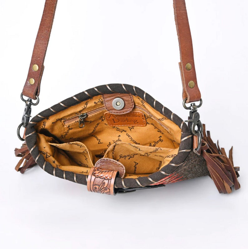 Western Purse Saddle Blanket Purse Shoulder Purse Leather Etsy