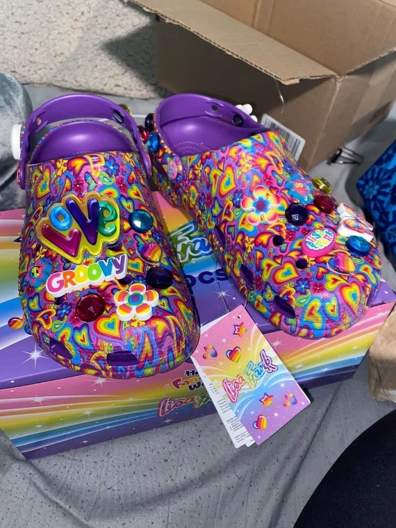 Lisa Frank Crocs - Etsy