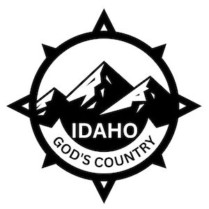 Idaho - God&#39;s Country artwork svg png zip file cricut cut file