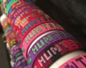 Handwoven Name Bracelets