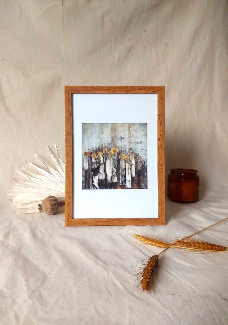 Pentecost Fine Art Print Giclee Holy Spirit God Jesus - Etsy