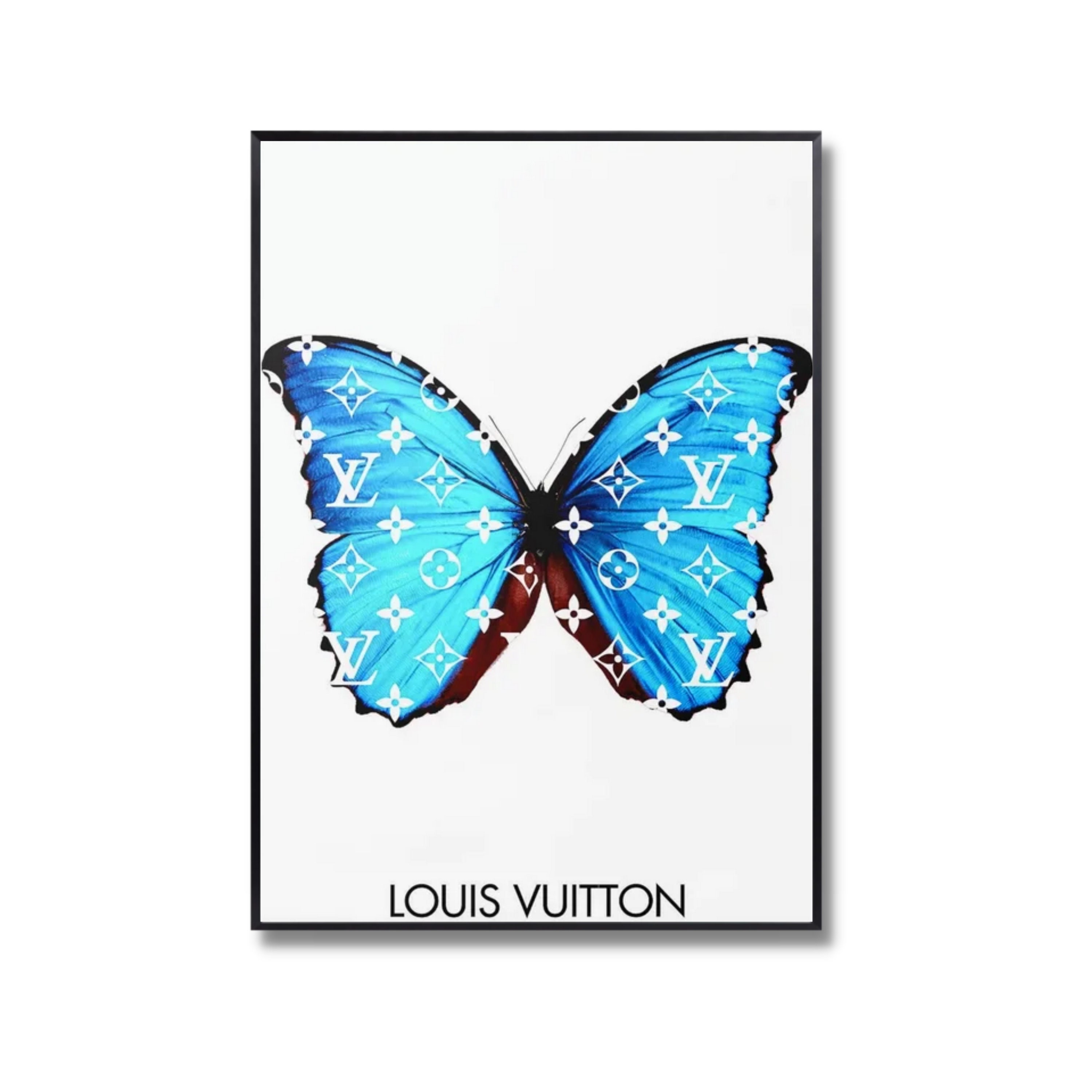 louis vuitton butterfly wall pictures