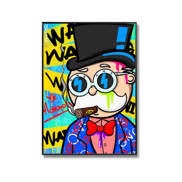 Alec Monopoly Poster Etsy