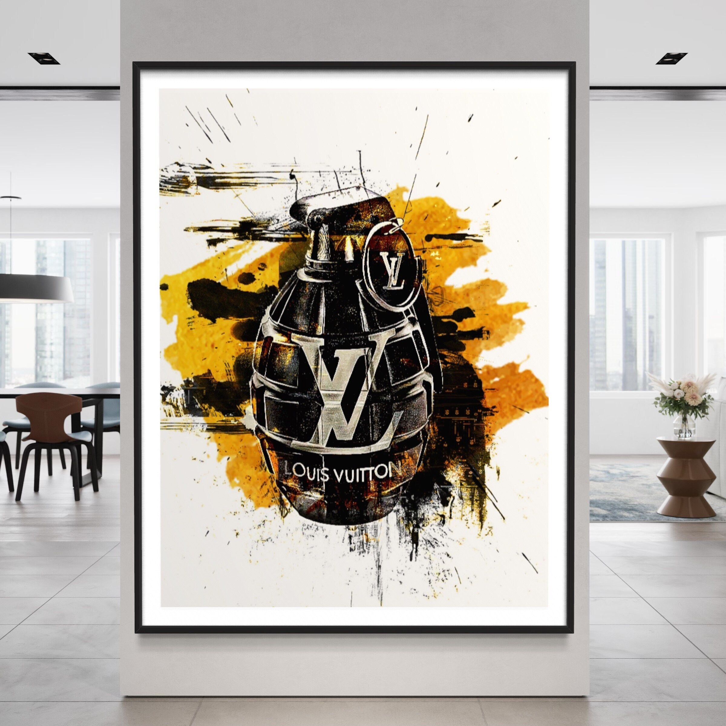 Louis Vuitton Canvas Wall Art