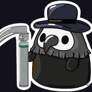 Airway Doctor Vinyl Sticker, EMS Paramedic Gift