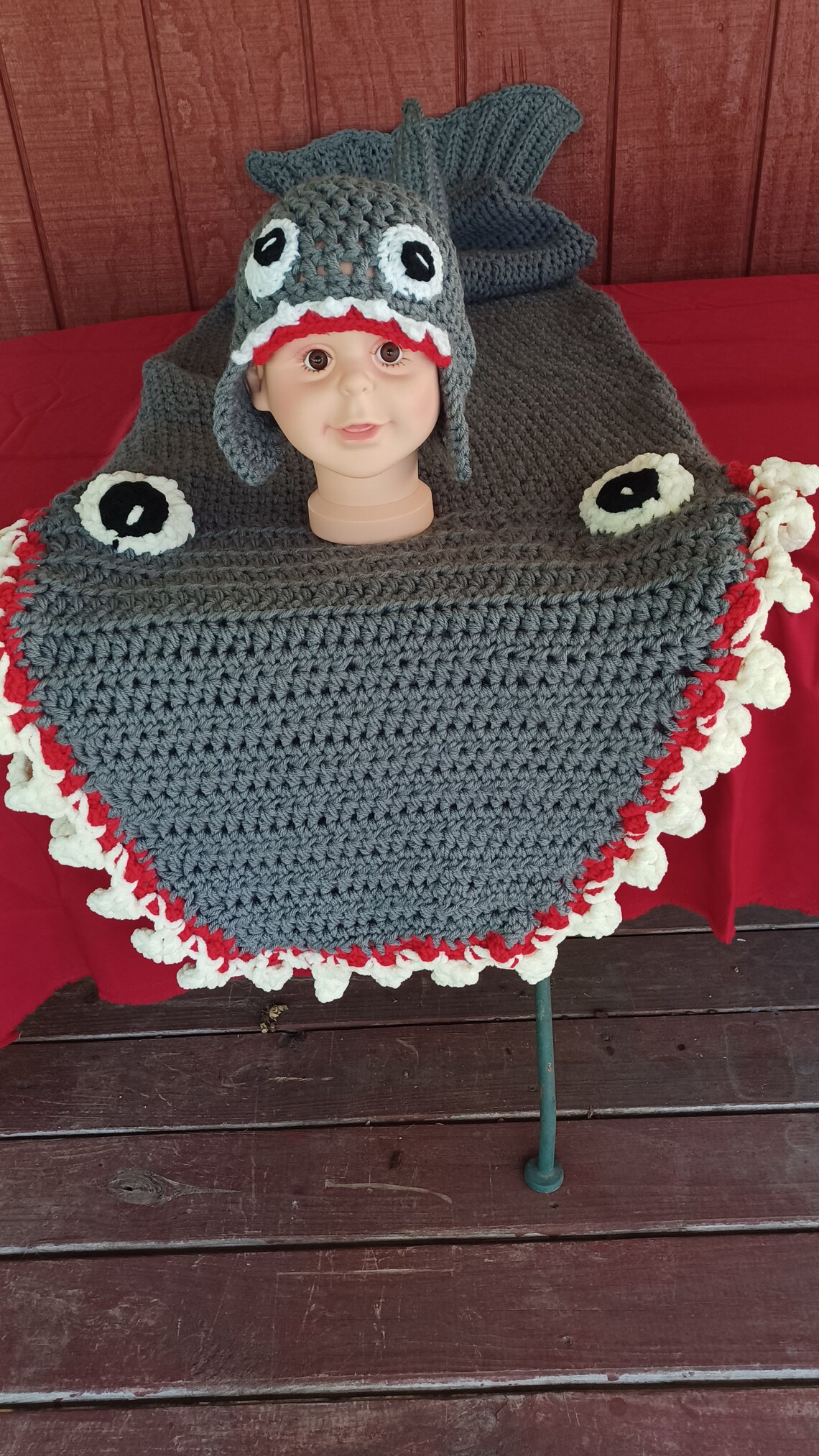 BEANIE HAT IN SHARK GRAY WOOL 434958