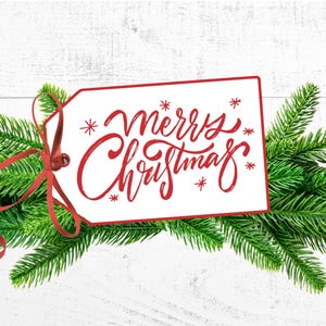 Frohe Weihnachten Tags | Printable Weihnachten | Neächer Geschenkanhänger | Weihnachtsanhänger | Druckbare Weihnachtsanhänger