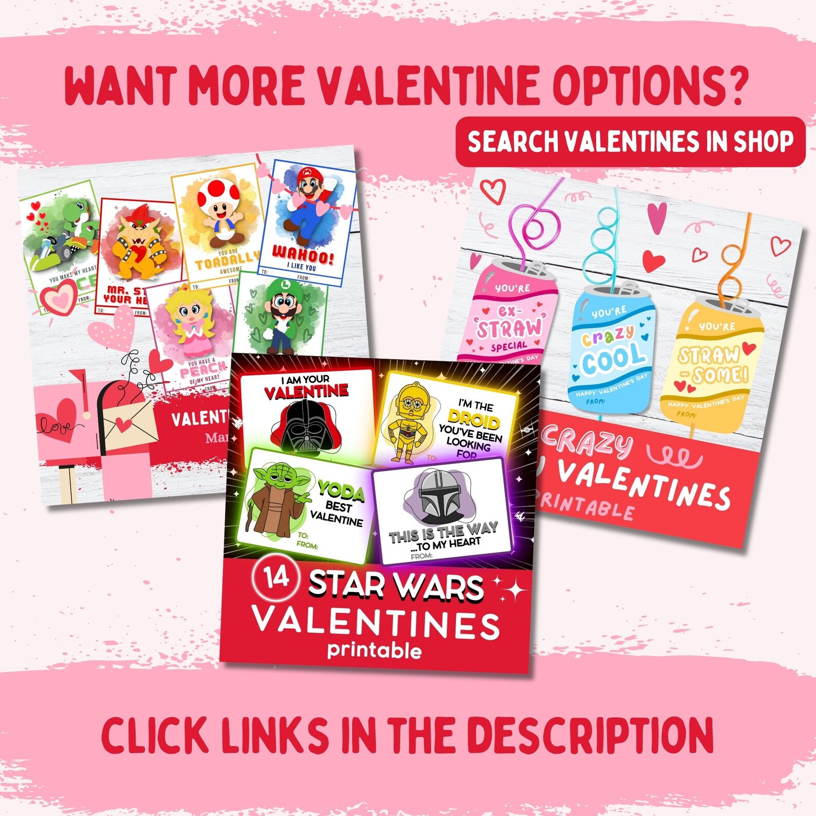 Valentine's Day Cards Dirt Bike Motocross Supercross Printable ...